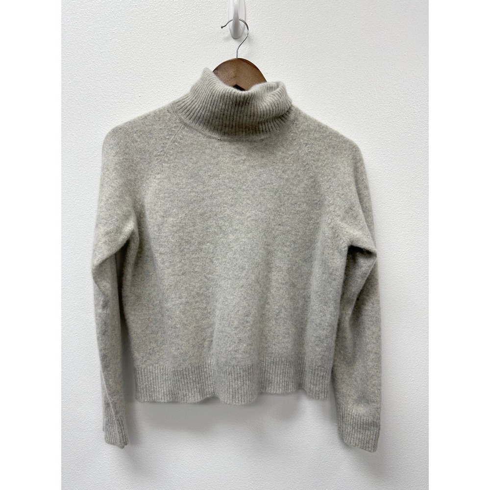 Apostrophe Cashmere Turtleneck Sweater Grey L